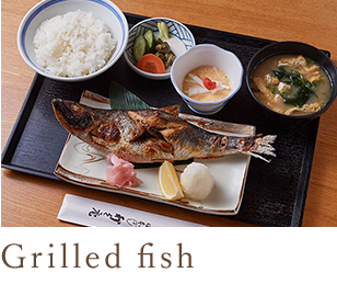 Grilled fish